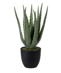 GloboStar® Artificial Garden ALOE 20064 Τεχνητό Διακοσμητικό Φυτό Αλόη Υ38cm