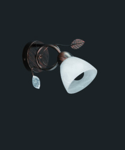 Φωτιστικό Τοίχου Trio Lighting E14 Σκουριά Αντικέ Μεταλλικό 200700128