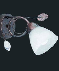 Φωτιστικό Τοίχου Trio Lighting E14 Σκουριά Αντικέ Μεταλλικό 200700128