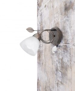 Φωτιστικό Τοίχου Trio Lighting E14 Σκουριά Αντικέ Μεταλλικό 200700128