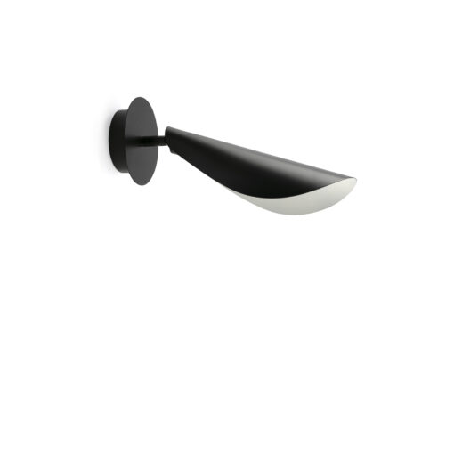 Faro Barcelona LIGGERA WALL LAMP BLACK 1XG9 – 20077FR