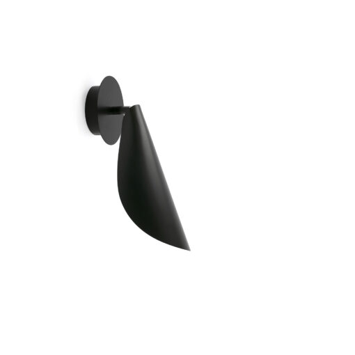 Faro Barcelona LIGGERA WALL LAMP BLACK 1XG9 – 20077FR