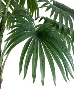 GloboStar® Artificial Garden PALM TREE 20086 Τεχνητό Διακοσμητικό Φυτό Φοινικόδεντρο Βεντάλια Υ300cm