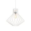 IDEAL LUX Κρεμαστό Φωτιστικό AMPOLLA-4 1xE27 Λευκού Χρώματος – 200903