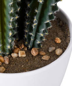 GloboStar® Artificial Garden CEREUS JAMACARU CACTUS 20095 Τεχνητό Διακοσμητικό Φυτό Κάκτος Κηρίος Υ71cm