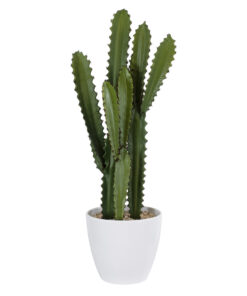 GloboStar® Artificial Garden CEREUS JAMACARU CACTUS 20099 Τεχνητό Διακοσμητικό Φυτό Κάκτος Κηρίος Υ66cm