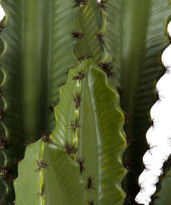 GloboStar® Artificial Garden CEREUS JAMACARU CACTUS 20099 Τεχνητό Διακοσμητικό Φυτό Κάκτος Κηρίος Υ66cm