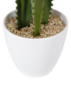GloboStar® Artificial Garden CEREUS JAMACARU CACTUS 20099 Τεχνητό Διακοσμητικό Φυτό Κάκτος Κηρίος Υ66cm