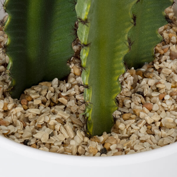 GloboStar® Artificial Garden CEREUS JAMACARU CACTUS 20099 Τεχνητό Διακοσμητικό Φυτό Κάκτος Κηρίος Υ66cm