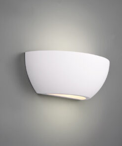 Φωτιστικό Τοίχου Trio Lighting E14 Λευκό Γύψινο 201000101