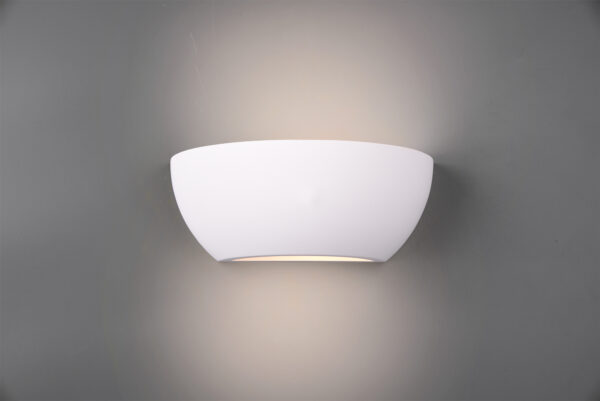 Φωτιστικό Τοίχου Trio Lighting   E14 Λευκό Γύψινο    201000101