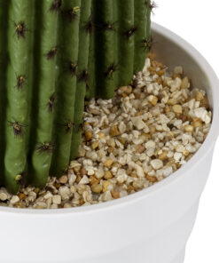 GloboStar® Artificial Garden CARNEGIEA CACTUS 20100 Τεχνητό Διακοσμητικό Φυτό Κάκτος Σαγκουάρο Υ63cm