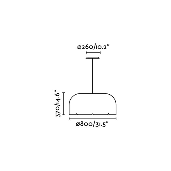 ΚΡΕΜΑΣΤΟ ΦΩΤΙΣΤΙΚΟ MUTE  ΣΚΟΥΡΟ ΓΚΡΙ LED 24W 3000K 2500lm FARO – 20101DA