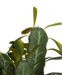 GloboStar® Artificial Garden CEREUS JAMACARU CACTUS 20102 Τεχνητό Διακοσμητικό Φυτό Κάκτος Κηρίος Υ62cm
