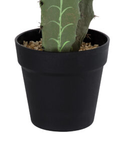 GloboStar® Artificial Garden CEREUS JAMACARU CACTUS 20102 Τεχνητό Διακοσμητικό Φυτό Κάκτος Κηρίος Υ62cm