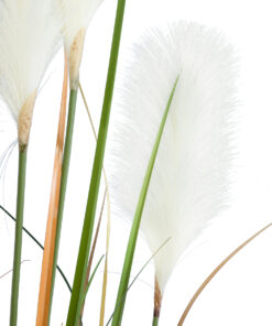GloboStar® Artificial Garden PAMPAS GRASS 20105 Τεχνητό Διακοσμητικό Φυτό Γρασίδι της Πάμπας Υ150cm