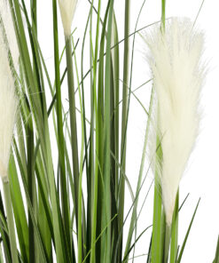 GloboStar® Artificial Garden PAMPAS GRASS 20106 Τεχνητό Διακοσμητικό Φυτό Γρασίδι της Πάμπας Υ150cm