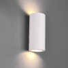Φωτιστικό Τοίχου Trio Lighting   2xGU10 Λευκό Γύψινο    201100201