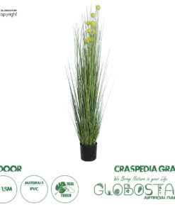 GloboStar® Artificial Garden CRASPEDIA GRASS 20112 Τεχνητό Διακοσμητικό Φυτό Κρασπέδια Υ150cm