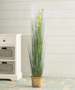 GloboStar® Artificial Garden CRASPEDIA GRASS 20112 Τεχνητό Διακοσμητικό Φυτό Κρασπέδια Υ150cm