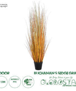GloboStar® Artificial Garden BUCHANAN’S SEDGE GRASS 20115 Τεχνητό Διακοσμητικό Φυτό Γρασίδι του Μπουχανάν Υ120cm