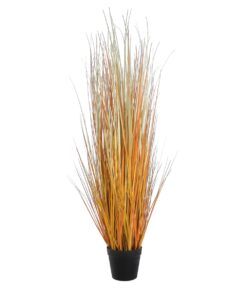 GloboStar® Artificial Garden BUCHANAN’S SEDGE GRASS 20115 Τεχνητό Διακοσμητικό Φυτό Γρασίδι του Μπουχανάν Υ120cm