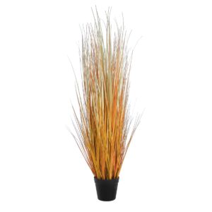 GloboStar® Artificial Garden BUCHANAN’S SEDGE GRASS 20115 Τεχνητό Διακοσμητικό Φυτό Γρασίδι του Μπουχανάν Υ120cm