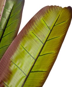 GloboStar® Artificial Garden BLOODY BANANA TREE 20118 Τεχνητό Διακοσμητικό Φυτό Αιματόφυλλη Μπανανιά – Μπανανόδεντρο Υ190cm