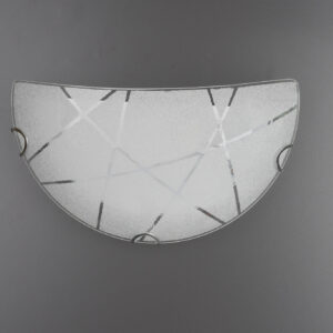 Φωτιστικό Τοίχου Trio Lighting   E27 Λευκό Γυαλί    201200100