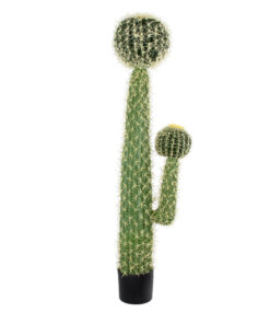 GloboStar® Artificial Garden CARNEGIEA CACTUS 20134 Τεχνητό Διακοσμητικό Φυτό Κάκτος Σαγκουάρο Υ150cm