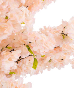 GloboStar® Artificial Garden SALMON CHERRY BLOSSOM TREE 20139 Τεχνητό Διακοσμητικό Δέντρο Σομόν Κερασιά Υ160cm