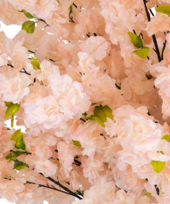 GloboStar® Artificial Garden SALMON CHERRY BLOSSOM TREE 20139 Τεχνητό Διακοσμητικό Δέντρο Σομόν Κερασιά Υ160cm