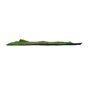 GloboStar® Artificial Garden BRYOPHYTA 20147 Τεχνητό Διακοσμητικό Πάνελ Φυλλωσιάς – Κάθετος Κήπος Βρύα Μ100 x Π100 x Υ3cm