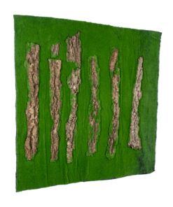 GloboStar® Artificial Garden BRYOPHYTA 20147 Τεχνητό Διακοσμητικό Πάνελ Φυλλωσιάς – Κάθετος Κήπος Βρύα Μ100 x Π100 x Υ3cm