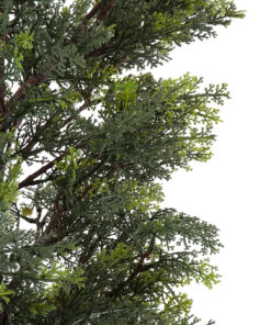 GloboStar® Artificial Garden LEMON CYPRESS 20152 Τεχνητό Διακοσμητικό Φυτό Λεμονόκυπάρισσο Υ150cm