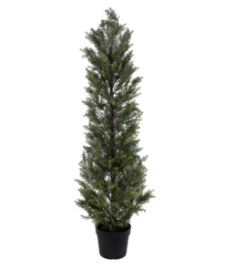 GloboStar® Artificial Garden LEMON CYPRESS 20153 Τεχνητό Διακοσμητικό Φυτό Λεμονόκυπάρισσο Υ180cm