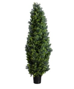 GloboStar® Artificial Garden CYPRESSUS LEYLANDII 20155 Τεχνητό Διακοσμητικό Φυτό Κυπαρίσσι Λέιλαντ Υ150cm