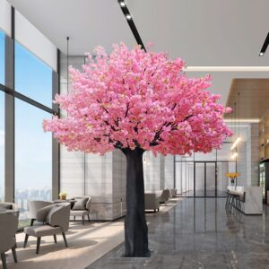 GloboStar® Artificial Garden CHERRY PRUNUS BLOSSOM TREE 20164 Τεχνητό Διακοσμητικό Δέντρο Άνθος Κερασιάς Προύμνη Υ340cm