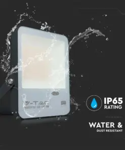LED Προβολέας με Αισθητήρα Νύχτας-Μέρας 30W Μαύρος V-TAC Pro Samsung Chip IP65 100° 3000lm Ψυχρό 6500K – 20171