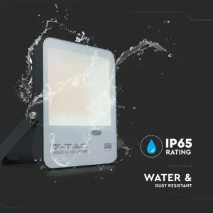 LED Προβολέας με Αισθητήρα Νύχτας-Μέρας 30W Μαύρος V-TAC Pro Samsung Chip IP65 100° 3000lm Ψυχρό 6500K – 20171