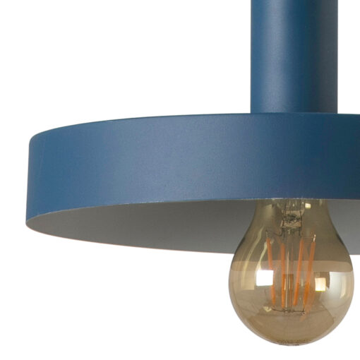 Faro Barcelona WHIZZ MAT BLUE/WHITE PENDANT LAMP 1XE27 – 20169FR