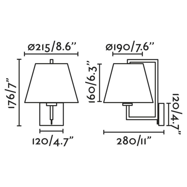 Faro Barcelona FRAME Matt Επιτοίχιο Φωτιστικό, Νικελ Μπεζ Χρώματος – 20170-02