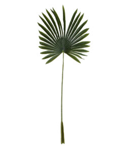 GloboStar® Artificial Garden SERENOA PALM LEAF 20173 Τεχνητό Διακοσμητικό Φύλο Φοινικόδεντρου Σερενόα Βεντάλια Π47 x Υ120cm