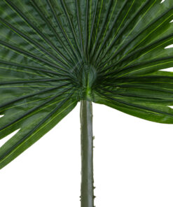 GloboStar® Artificial Garden SERENOA PALM LEAF 20174 Τεχνητό Διακοσμητικό Φύλο Φοινικόδεντρου Σερενόα Βεντάλια Π90 x Υ170cm