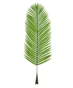 GloboStar® Artificial Garden ARECA PALM LEAF 20175 Τεχνητό Διακοσμητικό Φύλο Φοινικόδεντρου Αρέκα Π45 x Υ100cm
