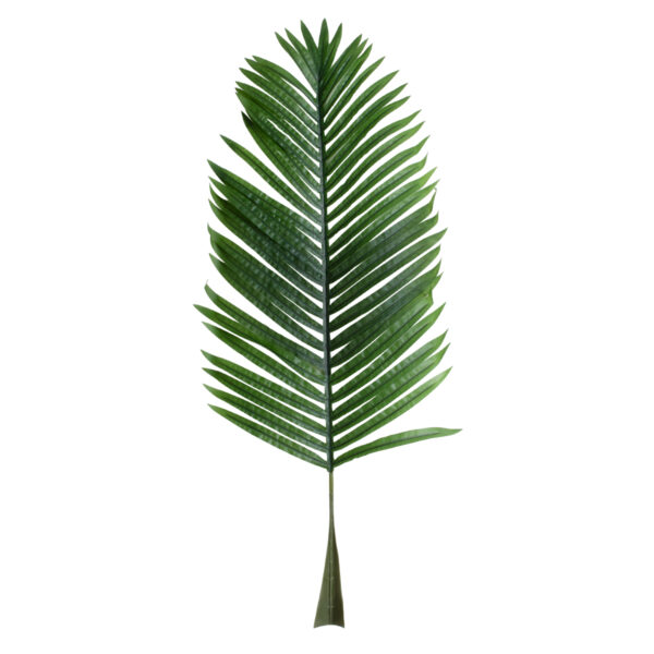 GloboStar® Artificial Garden ARECA PALM LEAF 20176 Τεχνητό Διακοσμητικό Φύλο Φοινικόδεντρου Αρέκα Π45 x Υ125cm