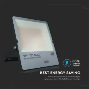 LED Προβολέας με Αισθητήρα Νύχτας-Μέρας 150W Μαύρος V-TAC Pro Samsung Chip IP65 100° 15000lm Θερμό 3000K – 20178