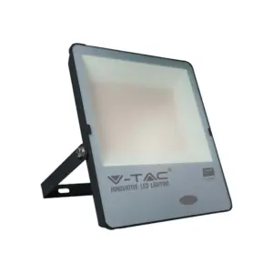 LED Προβολέας με Αισθητήρα Νύχτας-Μέρας 150W Μαύρος V-TAC Pro Samsung Chip IP65 100° 15000lm Ψυχρό 6500K – 20180