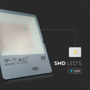 LED Προβολέας με Αισθητήρα Νύχτας-Μέρας 200W Μαύρος V-TAC Pro Samsung Chip IP65 100° 20000lm Φυσικό 4000K – 20182