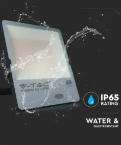 LED Προβολέας με Αισθητήρα Νύχτας-Μέρας 200W Μαύρος V-TAC Pro Samsung Chip IP65 100° 20000lm Φυσικό 4000K – 20182